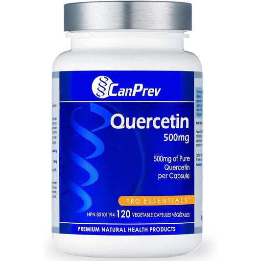 CanPrev Quercetin 500mg, 120 Vegetable Capsules
