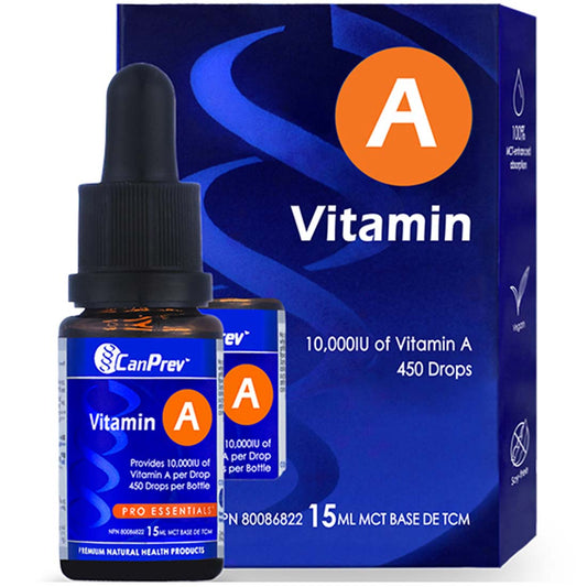 CanPrev Vitamin A Drops in a MCT Oil Base, 15ml