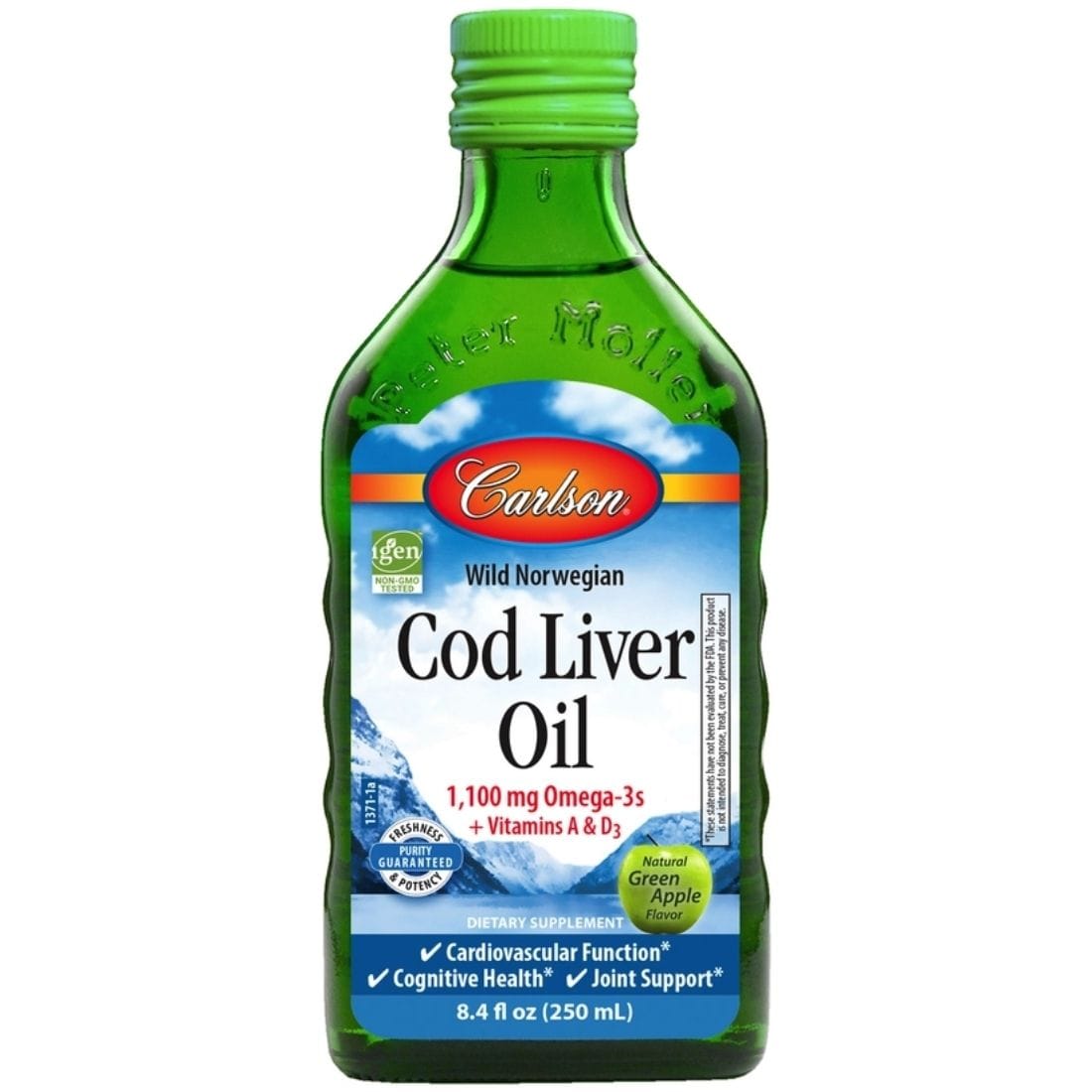 Kenny Cod Liquid Carlson Norwegian Cod Liver Oil Liquid (TG)