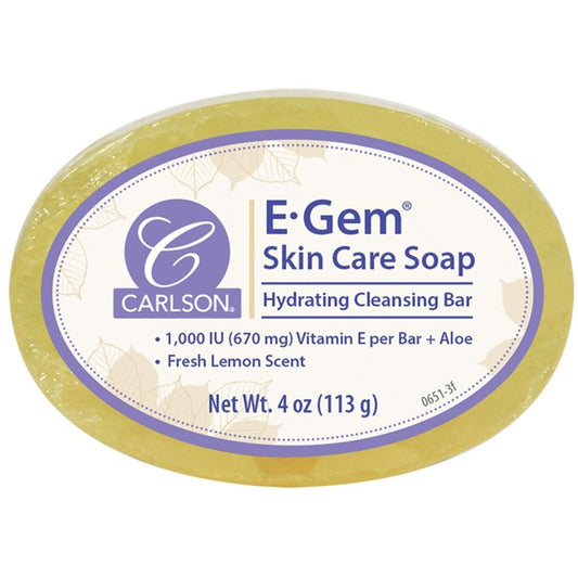 Carlson E Gem Skin Care Soap 1000IU, 113g