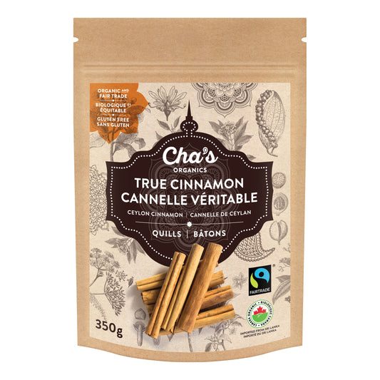 Chas Organics True Cinnamon, Quills, 350g