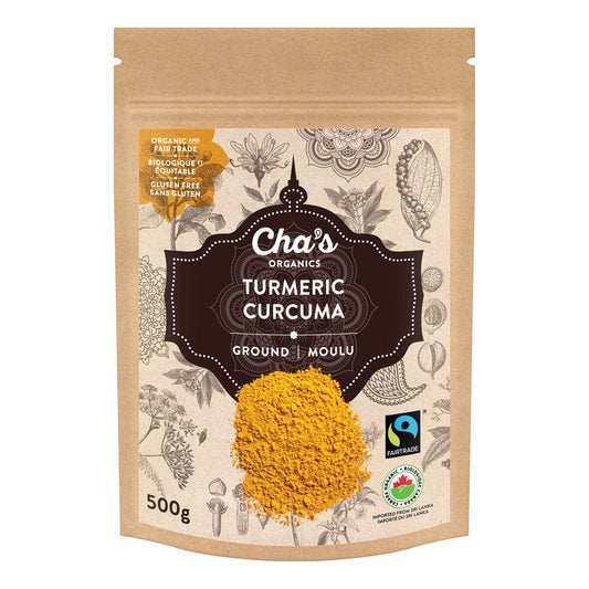 Chas Organics Turmeric, Ground, 500g