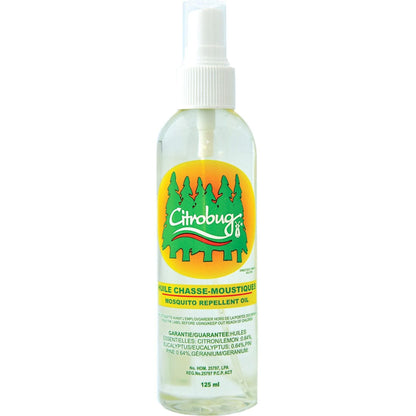 Citrobug Insect Mosquito Repellent Oil (Natural Bug Spray, Deet-Free & Non-Toxic) CLEARANCE 25% Off Final Sale