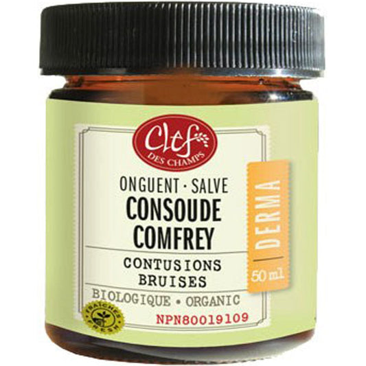 Clef des Champs Comfrey Salve Organic, 50ml