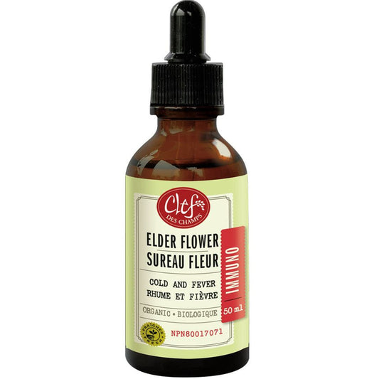 Clef des Champs Elder Flower Tincture Organic, 50ml