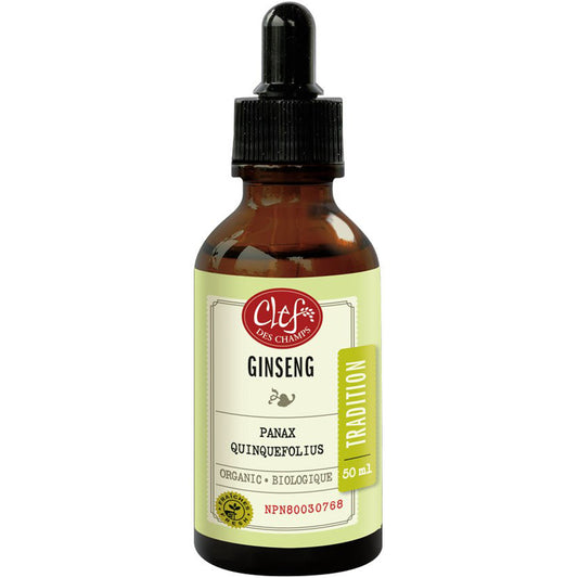 Clef des Champs Ginseng Tincture Organic, 50ml
