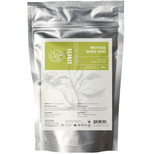 Clef des Champs Holy Basil Organic Loose Herb, 100g