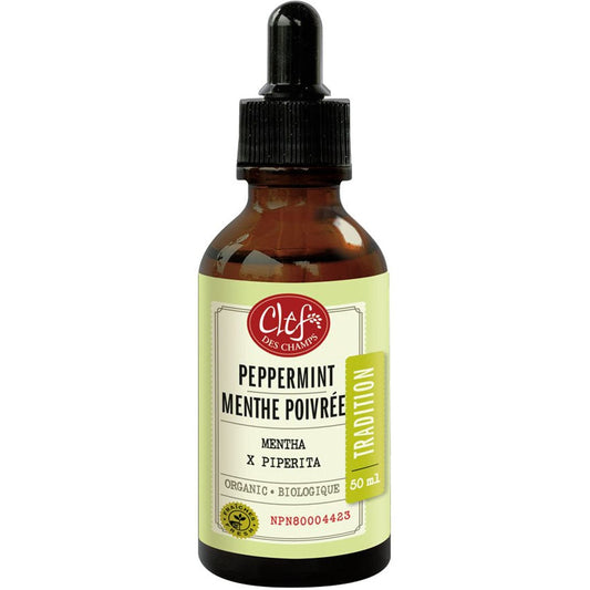 Clef des Champs Peppermint Tincture Organic, 50ml