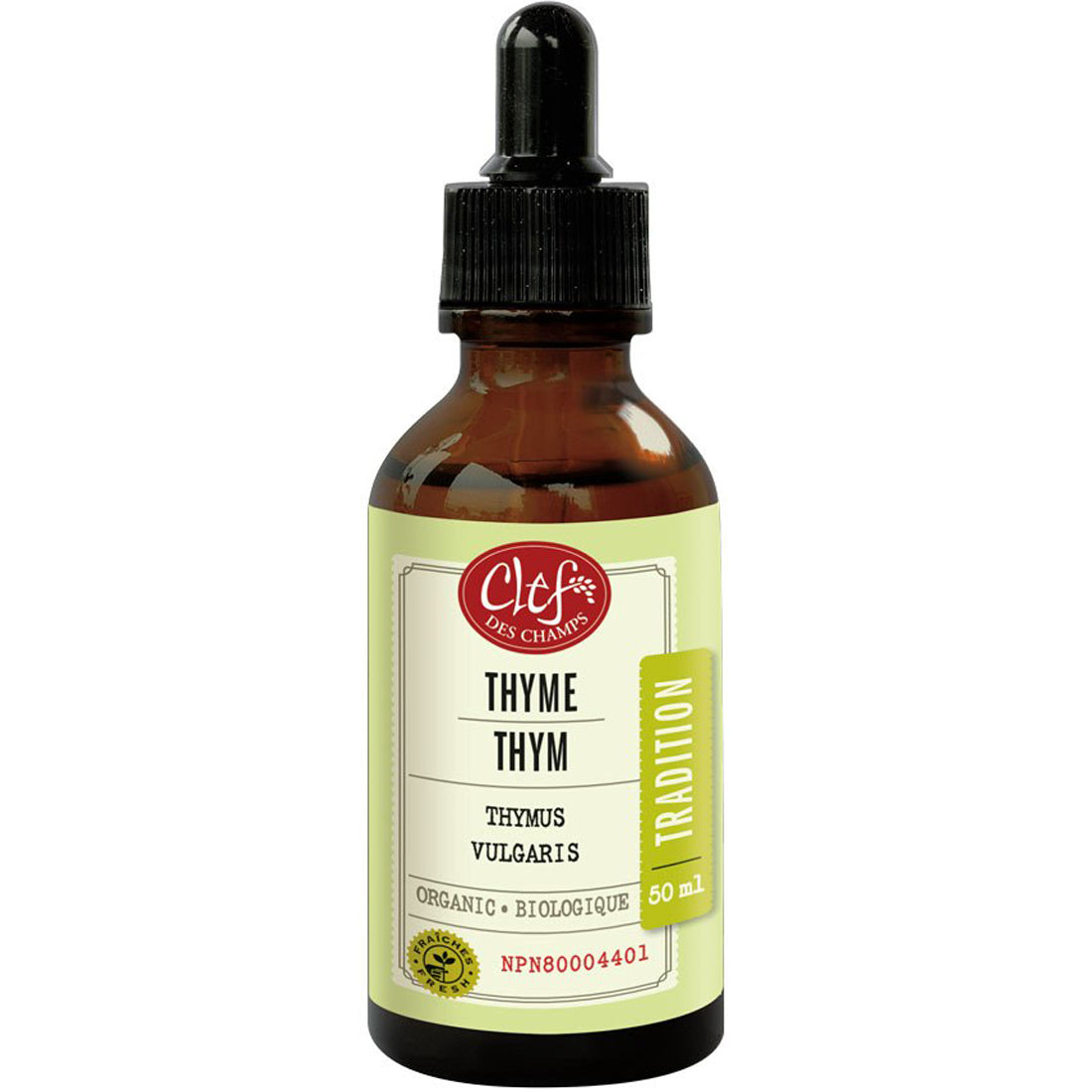 Clef des Champs Thyme Tincture Organic, 50ml