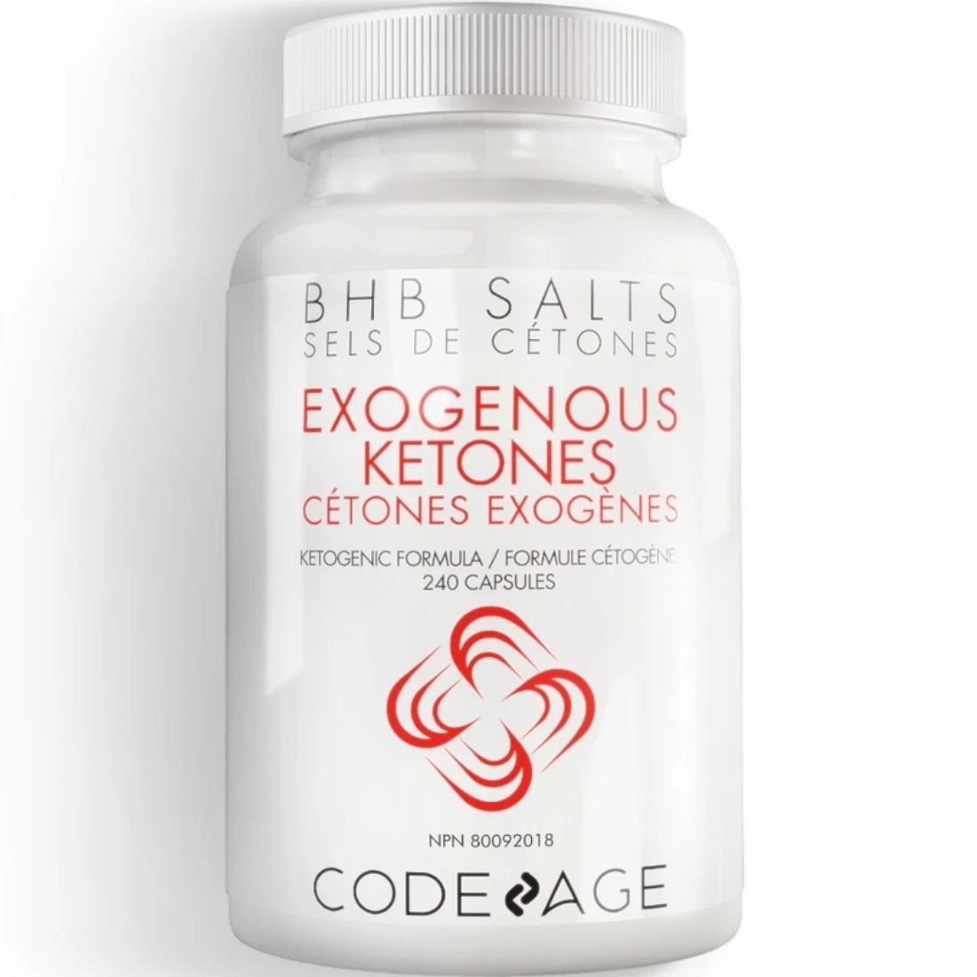 Codeage Exogenous Ketones, 240 Capsules
