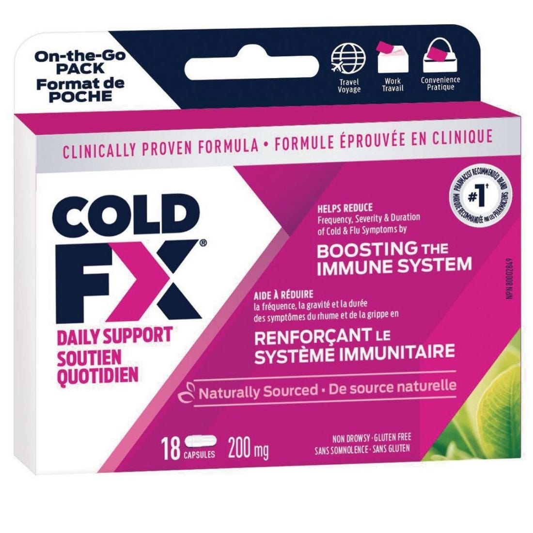 Cold-Fx Regular Strength Daily Support