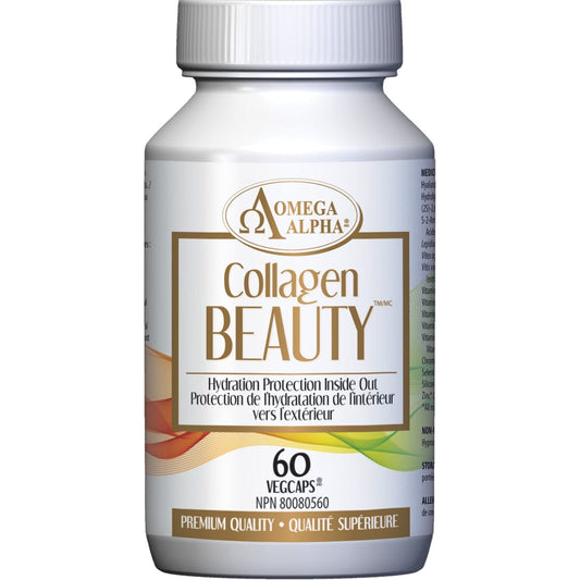 Omega Alpha Collagen Beauty, 60 Vegetable Capsules (NEW)