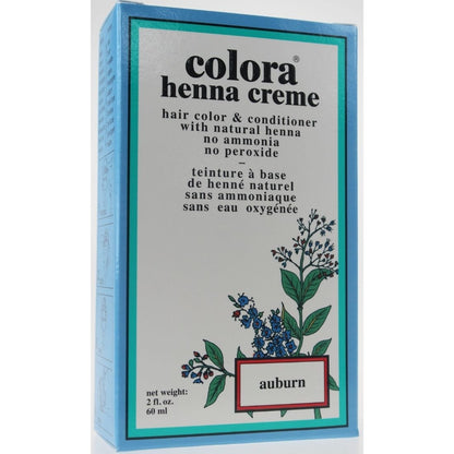 Colora Henna Cream Natural Hair Colour and Conditioner with Henna, 59ml CLEARANCE 50% Off Final Sale