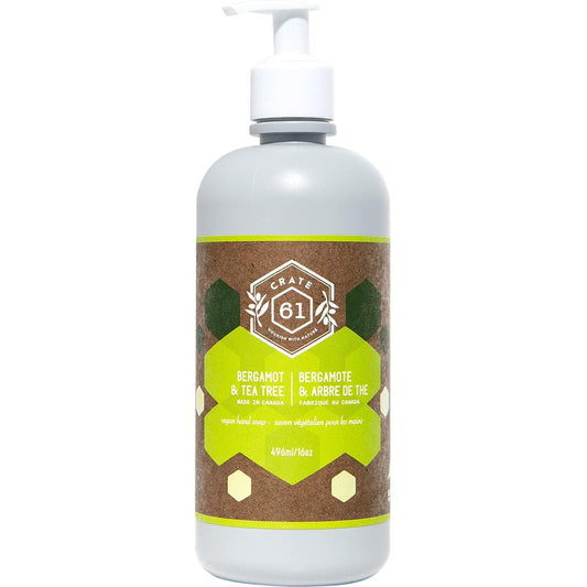 Crate 61 Liquid Soap, Vegan, 496ml