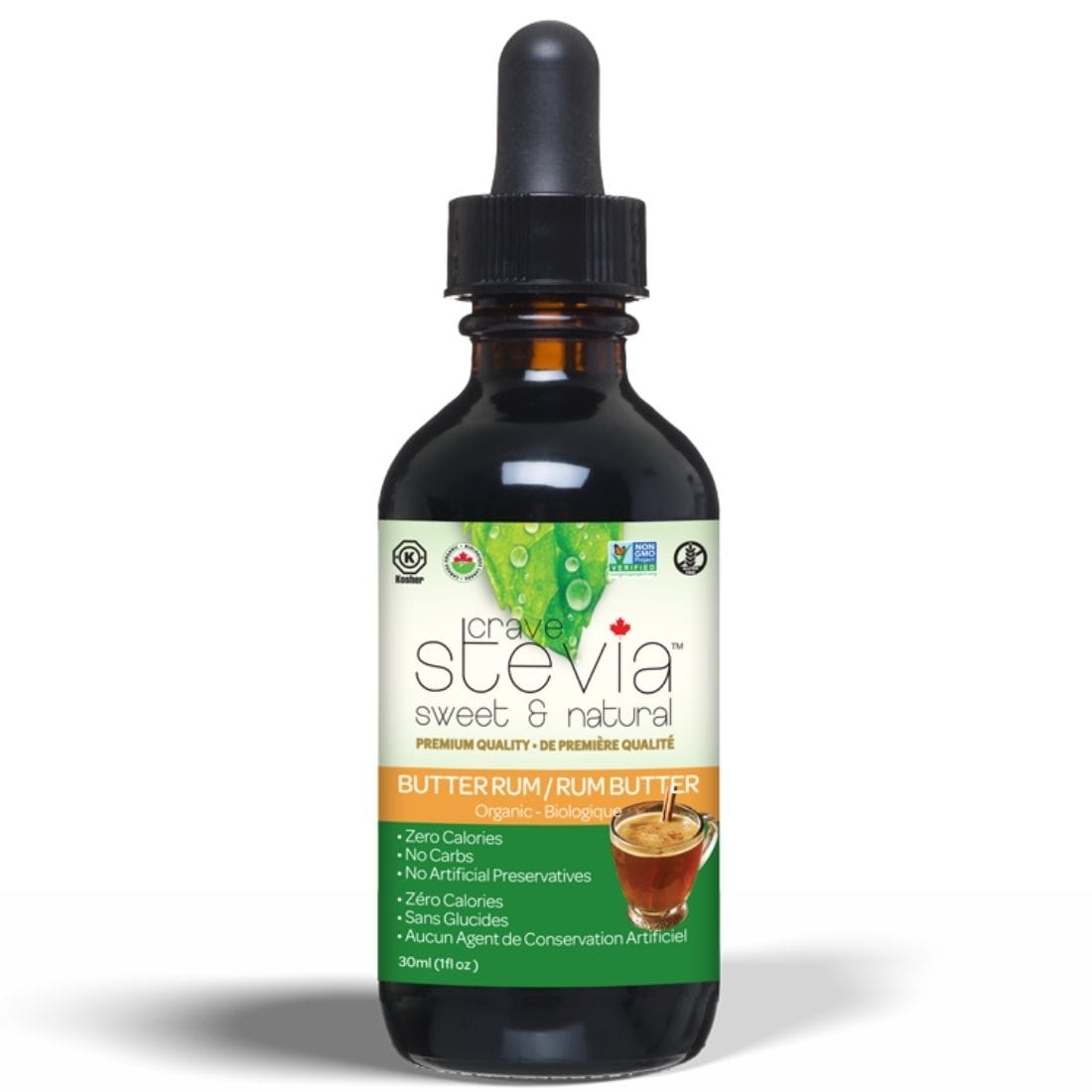 Crave Stevia Organic Liquid