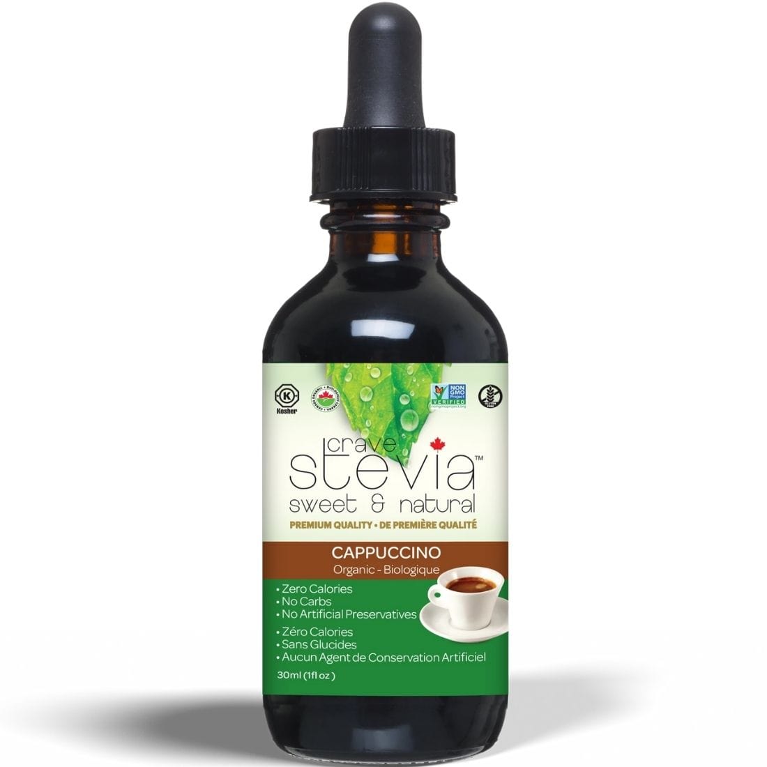 Crave Stevia Organic Liquid