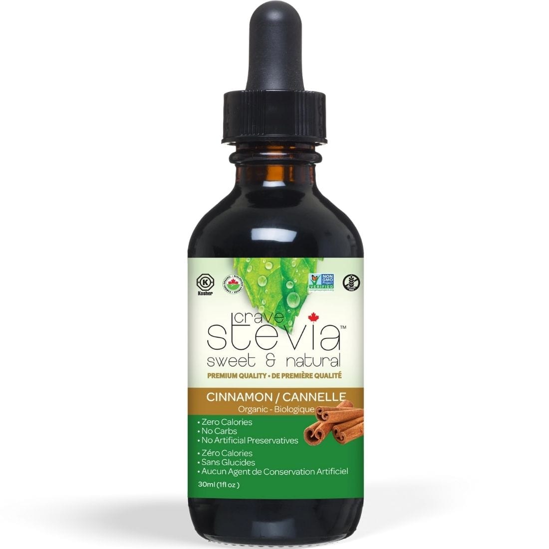 Crave Stevia Organic Liquid