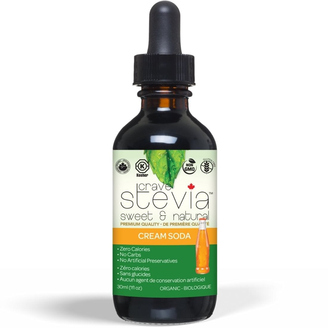 Crave Stevia Organic Liquid