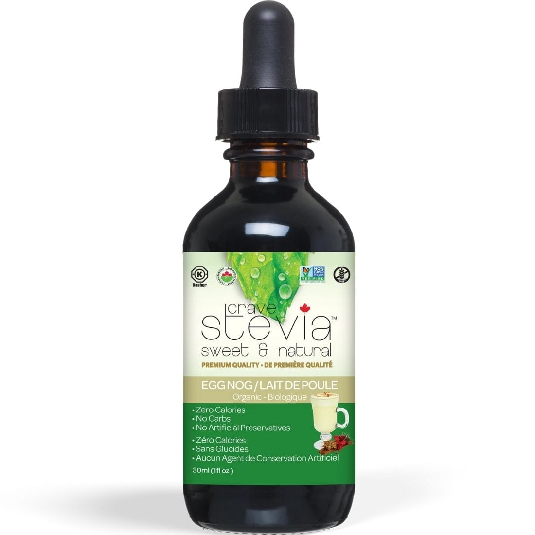 Crave Stevia Organic Liquid
