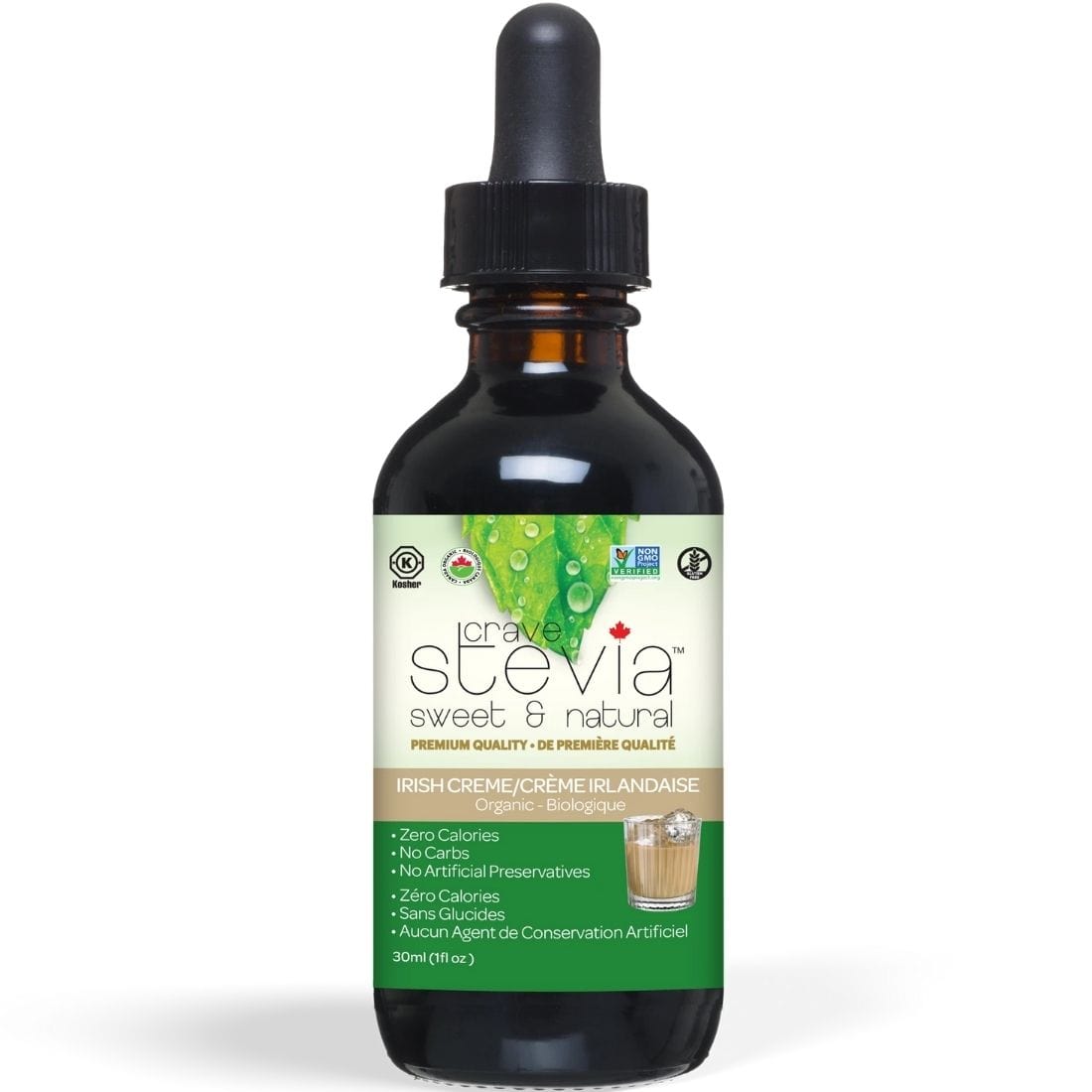 Crave Stevia Organic Liquid