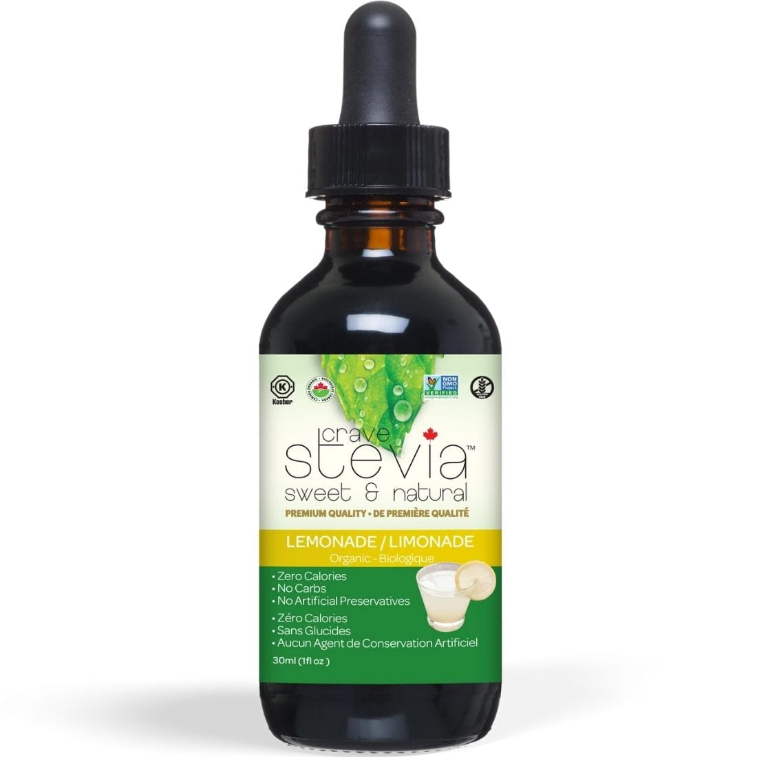 Crave Stevia Organic Liquid