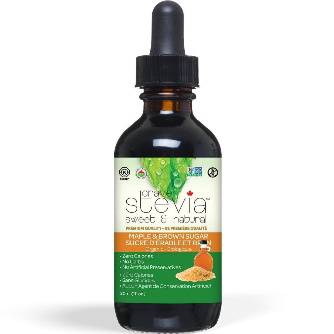Crave Stevia Organic Liquid