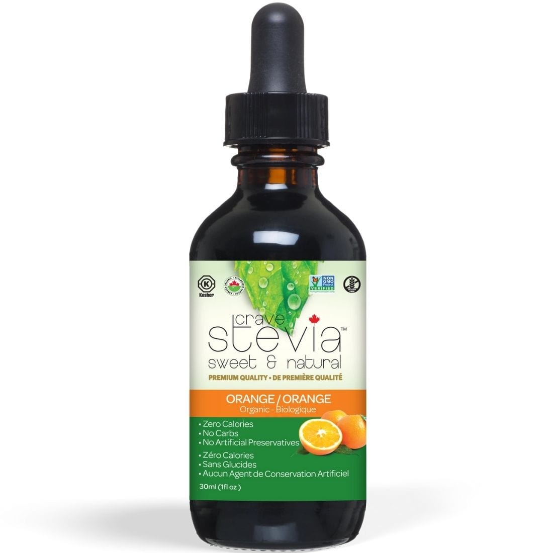 Crave Stevia Organic Liquid
