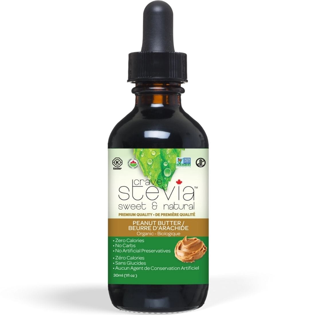 Crave Stevia Organic Liquid