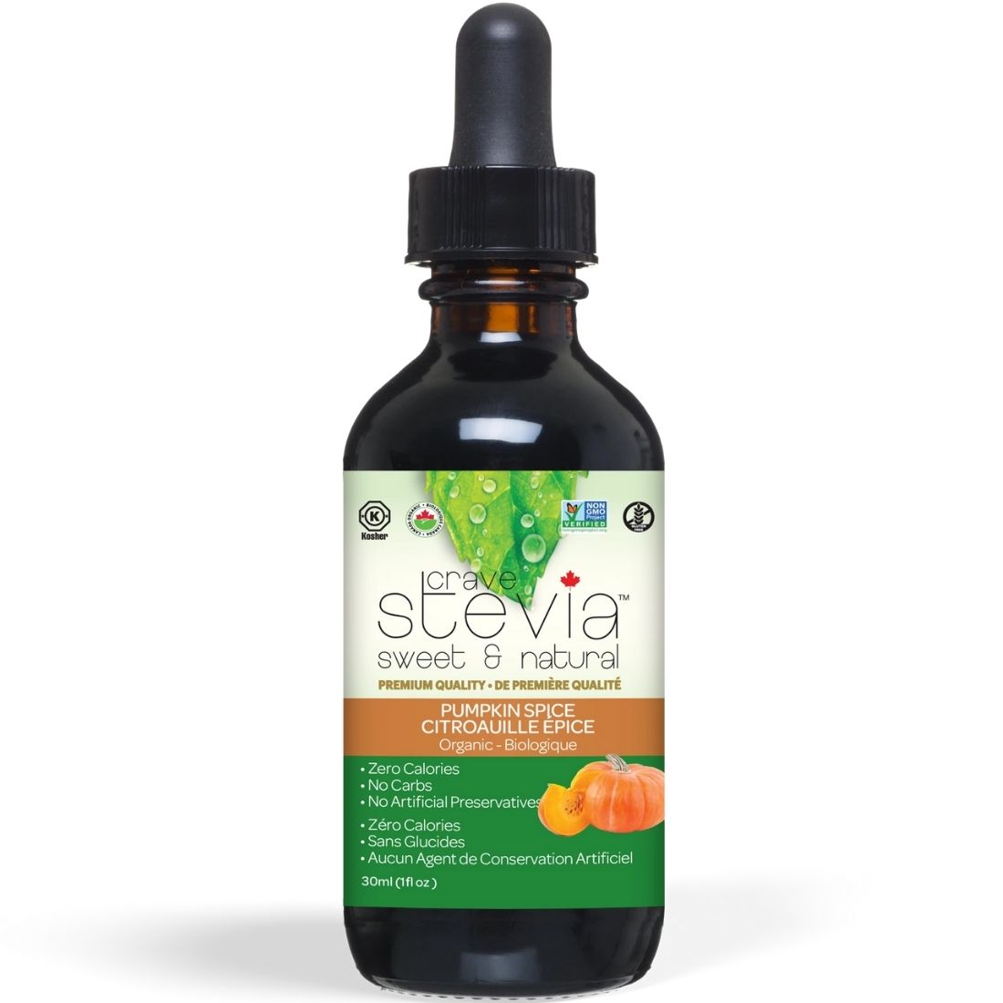 Crave Stevia Organic Liquid