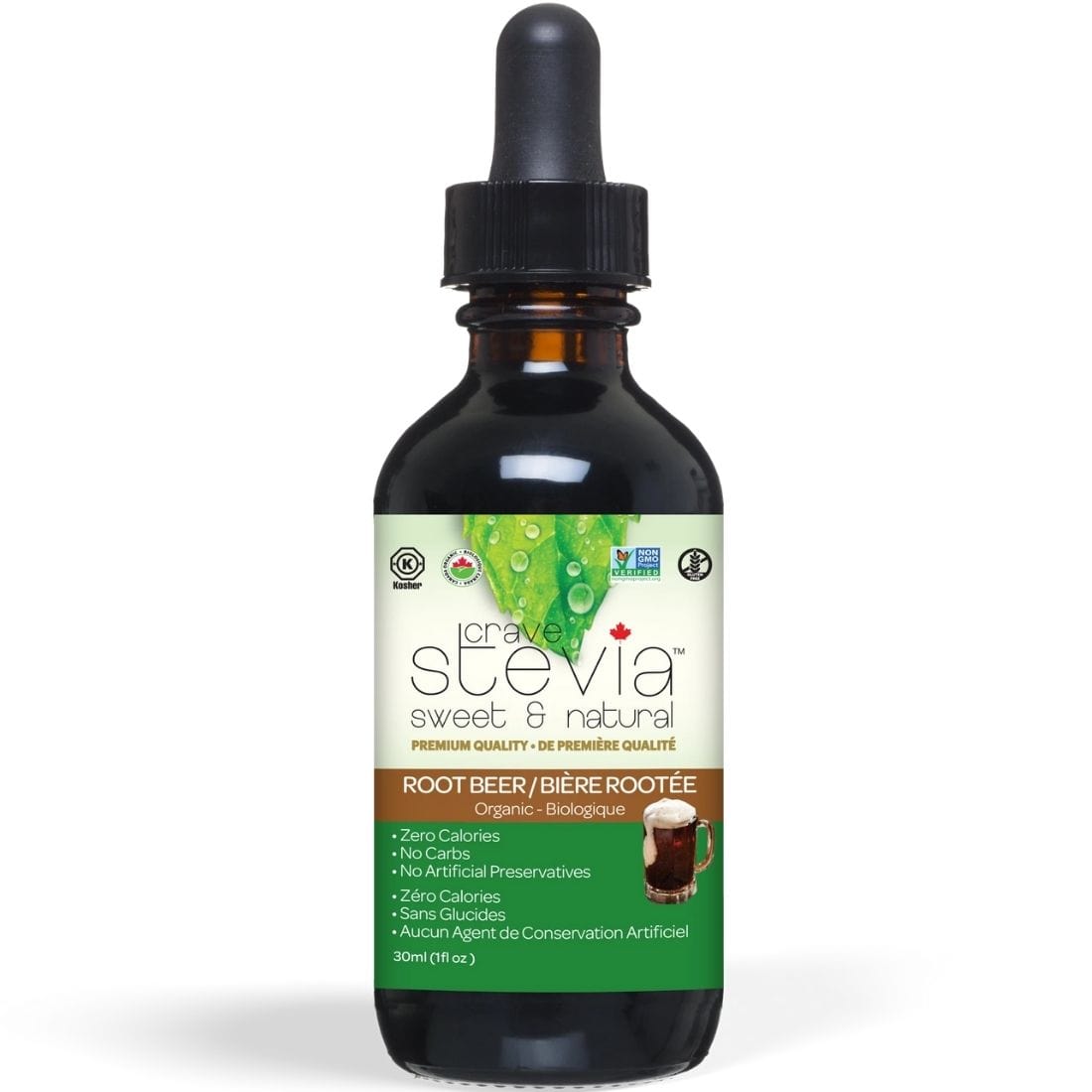 Crave Stevia Organic Liquid