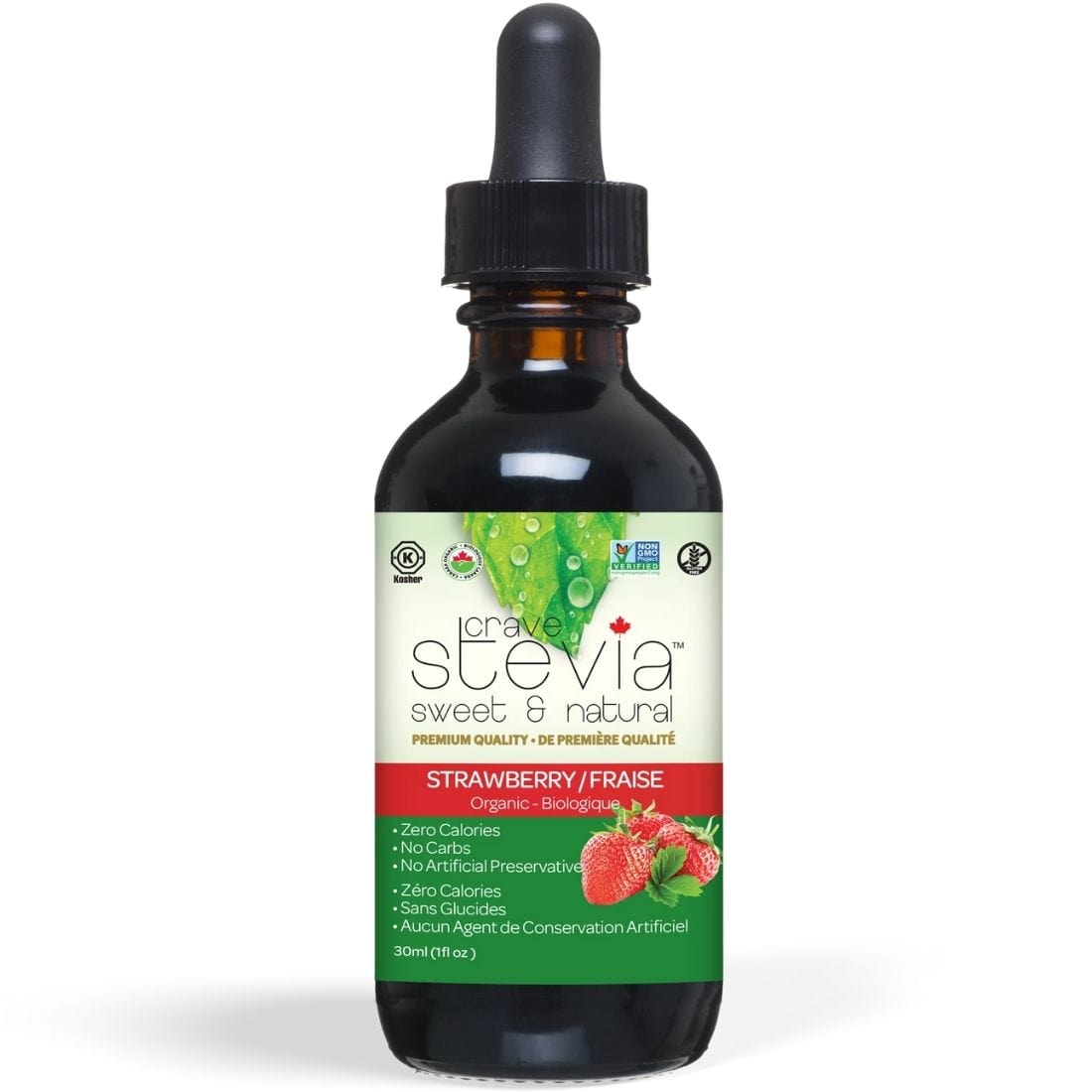 Crave Stevia Organic Liquid