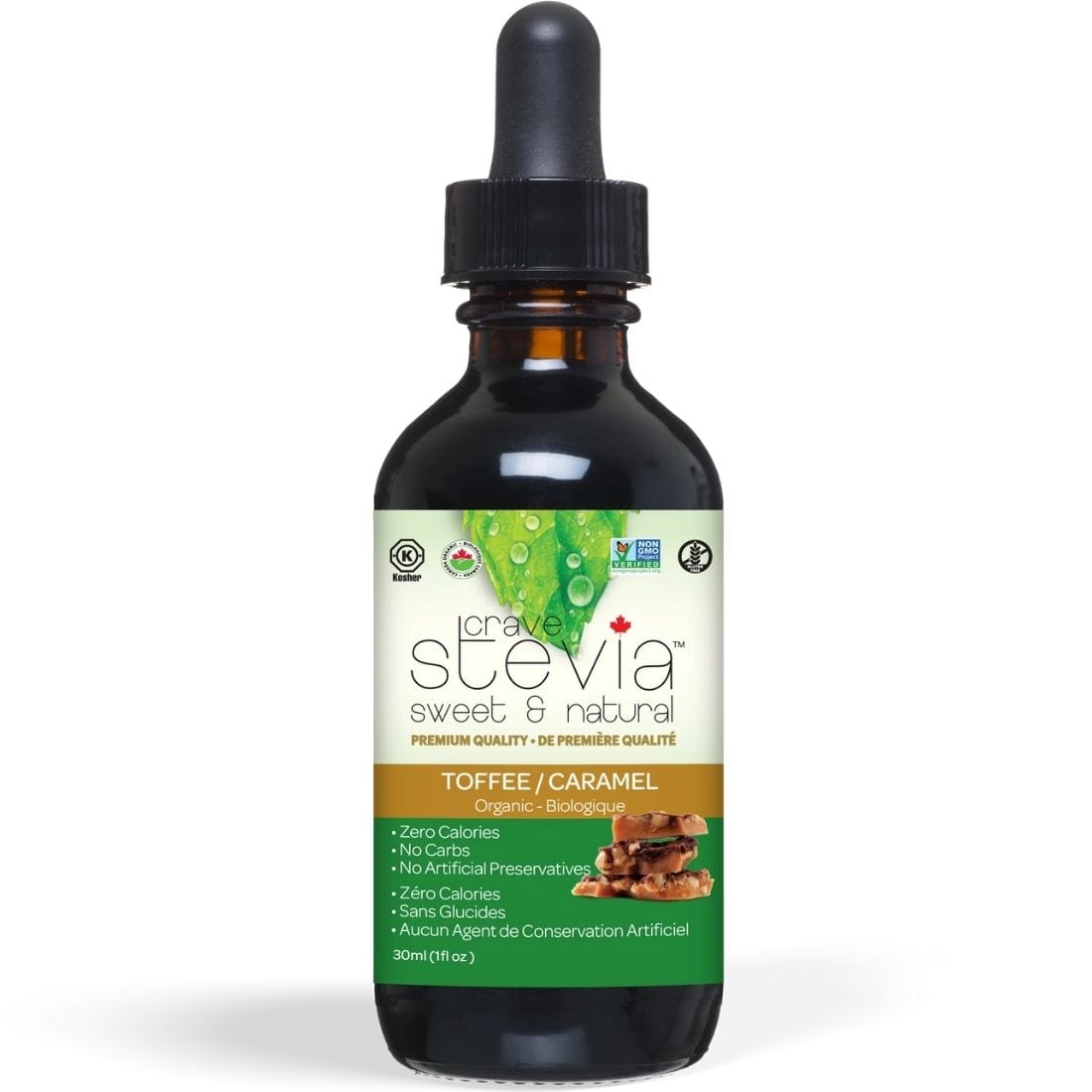 Crave Stevia Organic Liquid