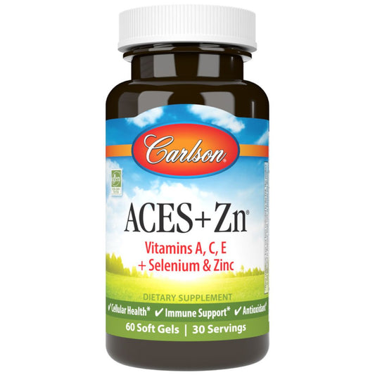 Carlson Aces Plus Zinc, Vitamin A, C, E with Selenium and Zinc