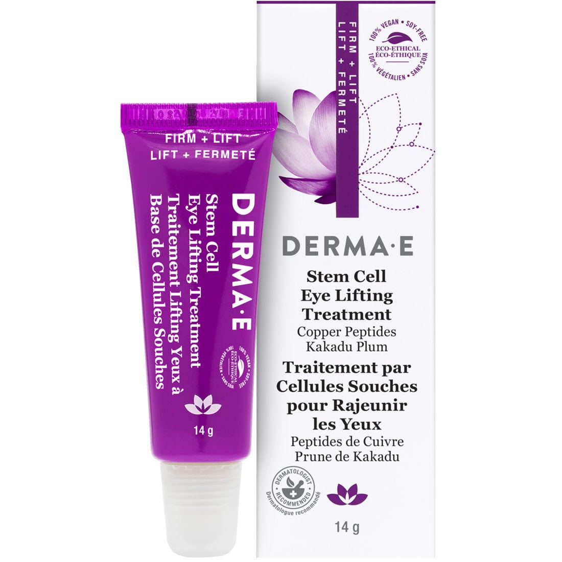 Derma F Derma E Firming Stem Cell Eye Lift Treatment, 14g