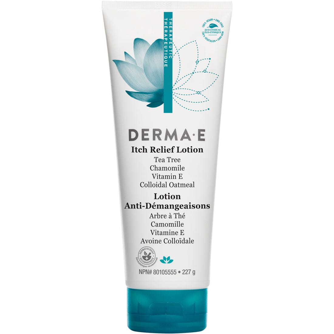 Derma E Itch Relief Lotion, Tea Tree, Chamomile & Vitamin E, 227g