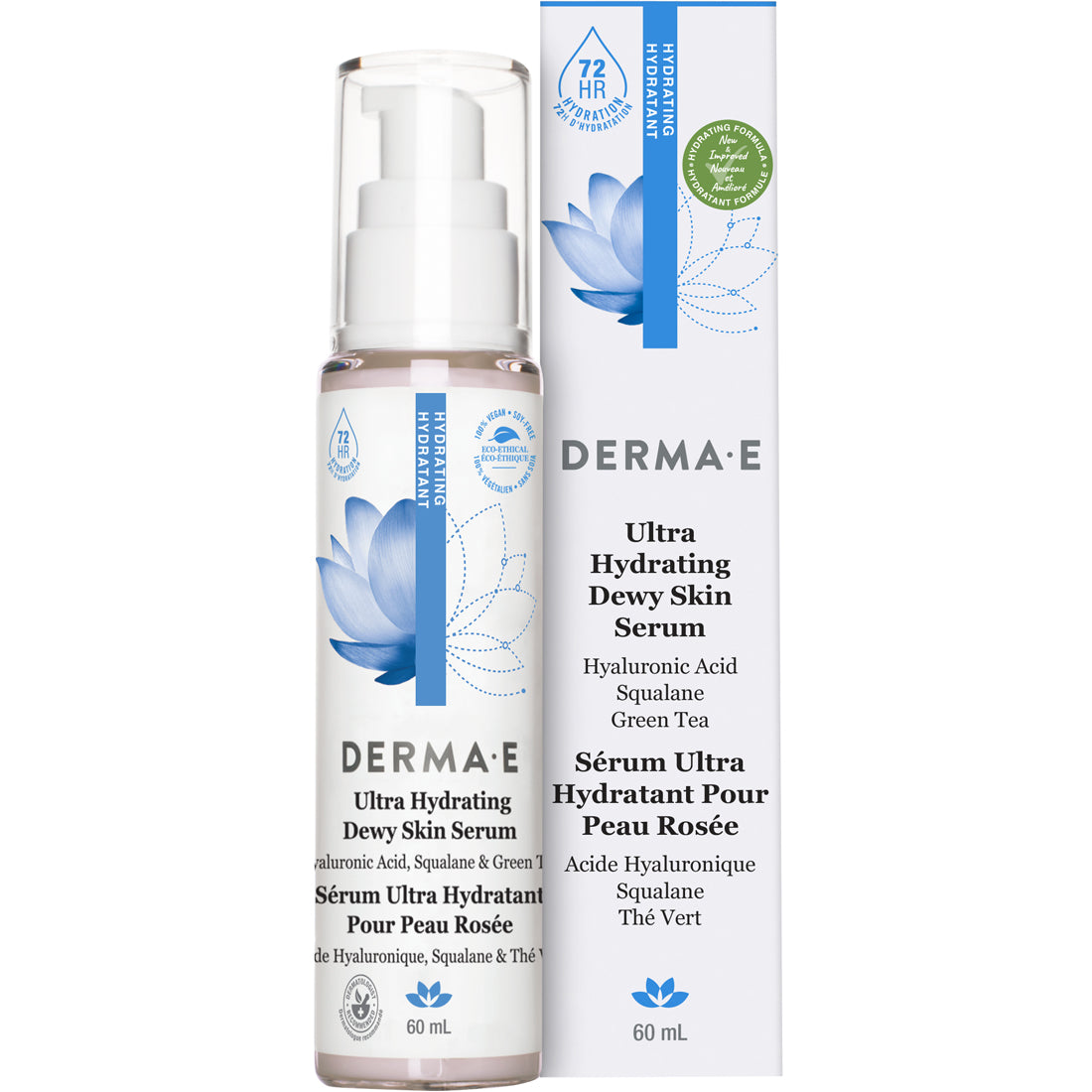Derma E Ultra Hydrating Dewy Skin Serum, 60ml