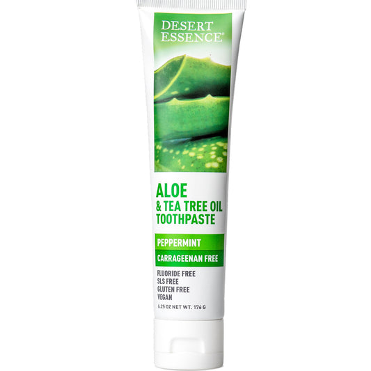 Desert Essence Aloe and Tea Tree Toothpaste, 176g