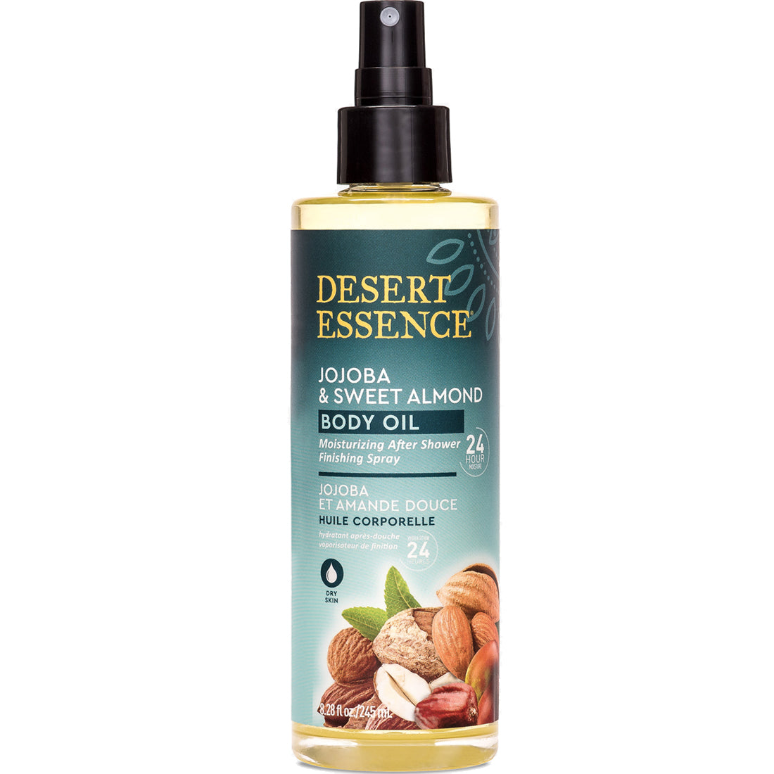 Desert Essence Body Oil Spray, 245ml