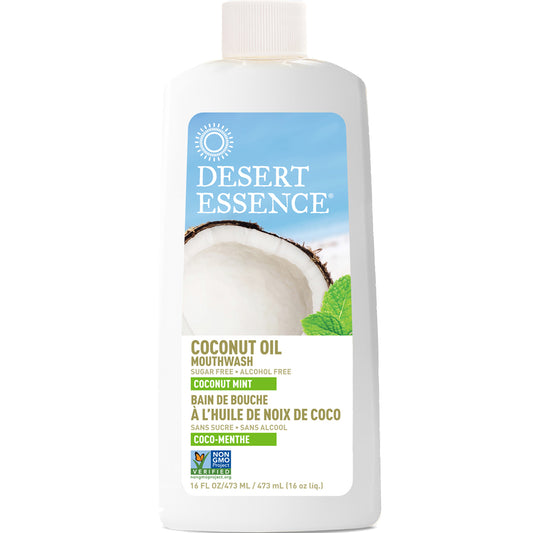 Desert Essence Coconut Oil Mouthwash, 473ml