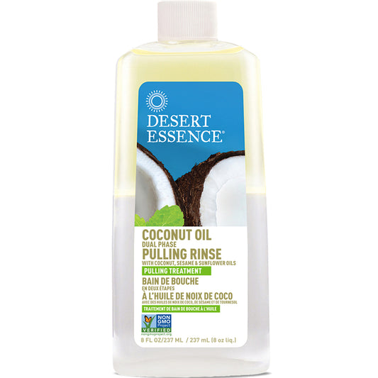 Desert Essence Coconut Oil Phase Pulling Rinse, 240ml