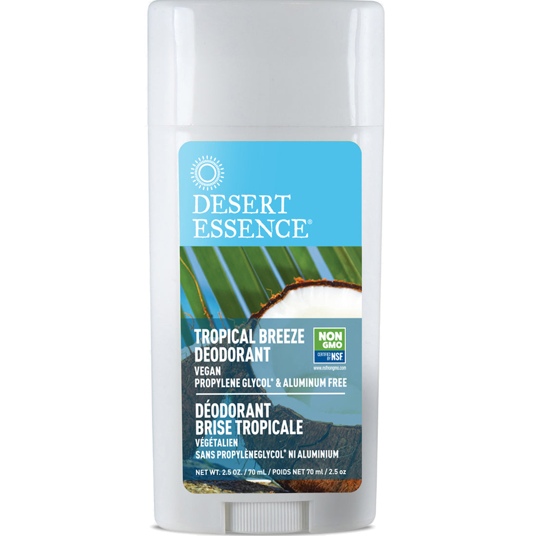 Desert Essence Deodorant Stick, 70ml