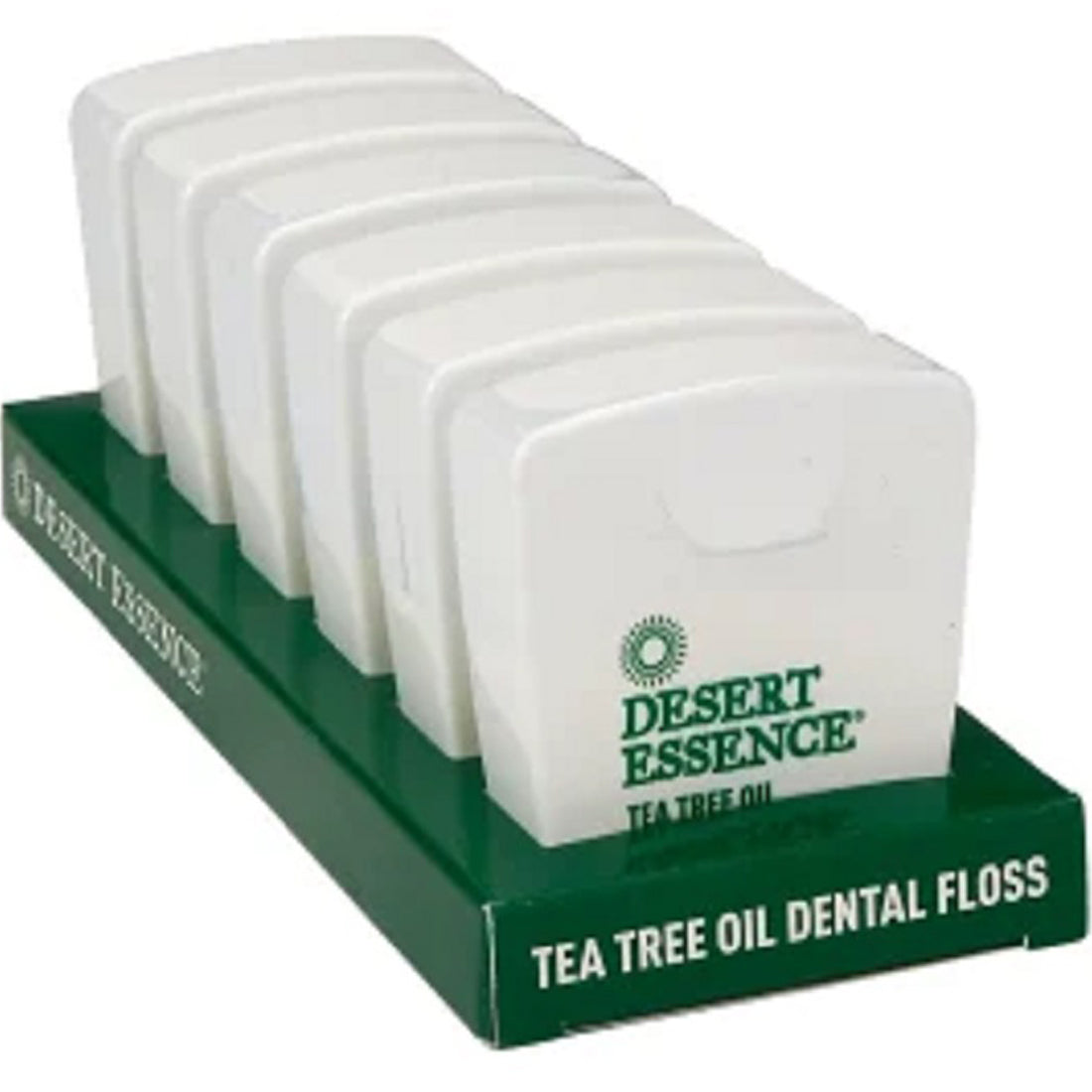 Desert Essence Tea Tree Oil Dental Floss, Case of 6 x 46m
