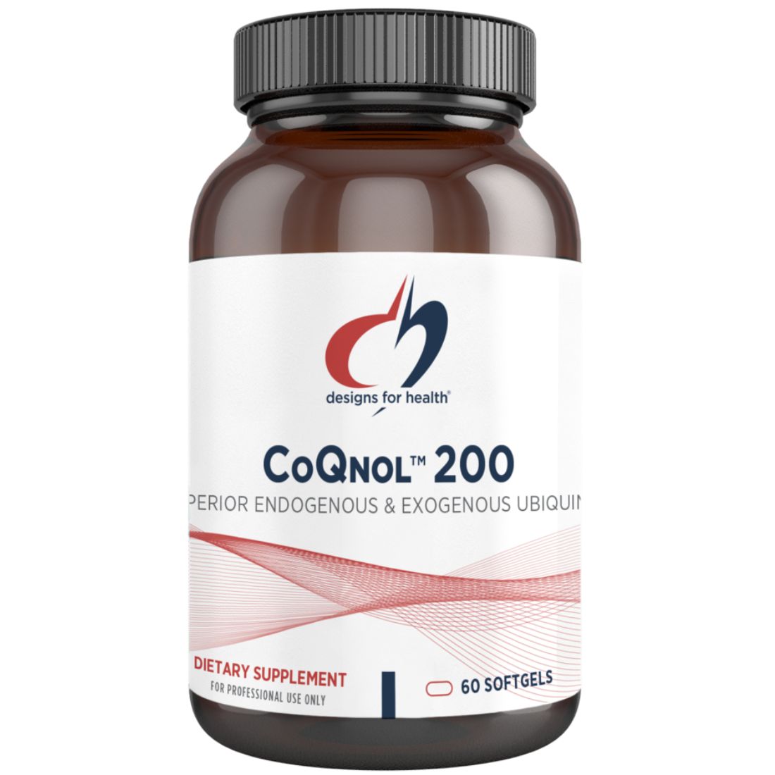 Designs For Health CoQnol 200mg, 60 Softgels