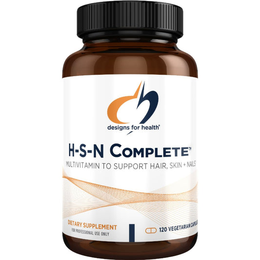 Designs For Health HSN Complete (Hair-Skin-Nails), 120 Capsules