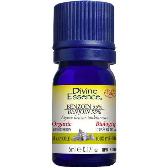 Divine Essence Benzoin 55%, Organic, 5ml