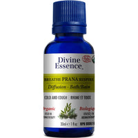 Divine Essence Breathe Prana Essential Oil Blend (Organic), 15-30ml