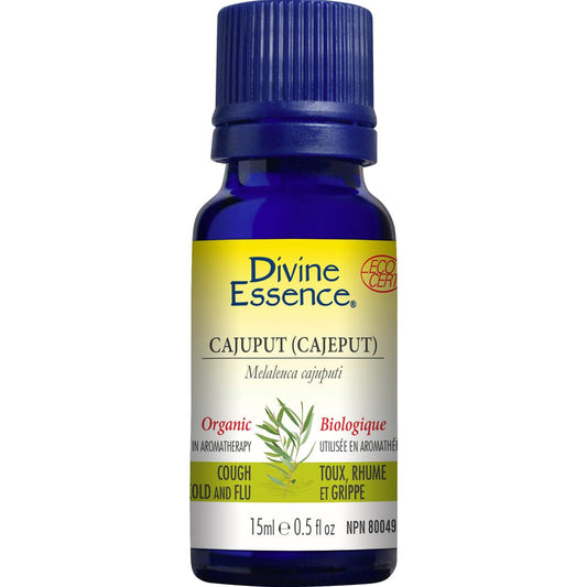 Divine Essence Cajuput Cajeput, Organic, 15ml