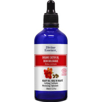 Divine Essence Castor Oil (Organic), 100ml