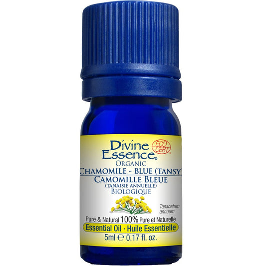 Divine Essence Chamomile, Blue Tansy, Organic, 5ml