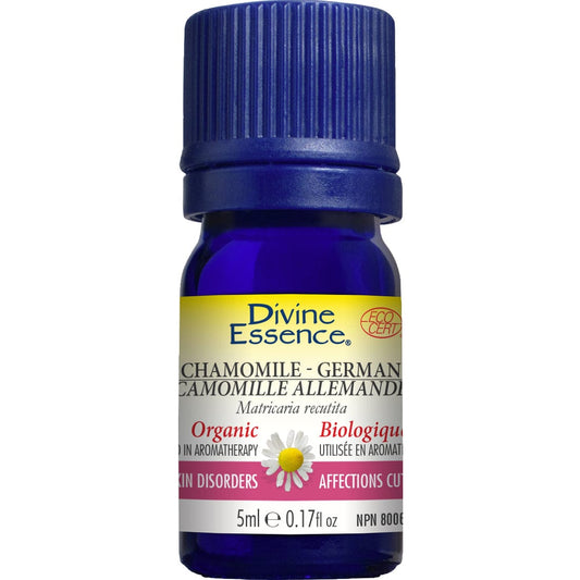 Divine Essence Chamomile, German, Organic, 5ml